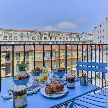 Massena Cours - Terrasse - Zone Pietonne Apartment Nice Bagian luar foto