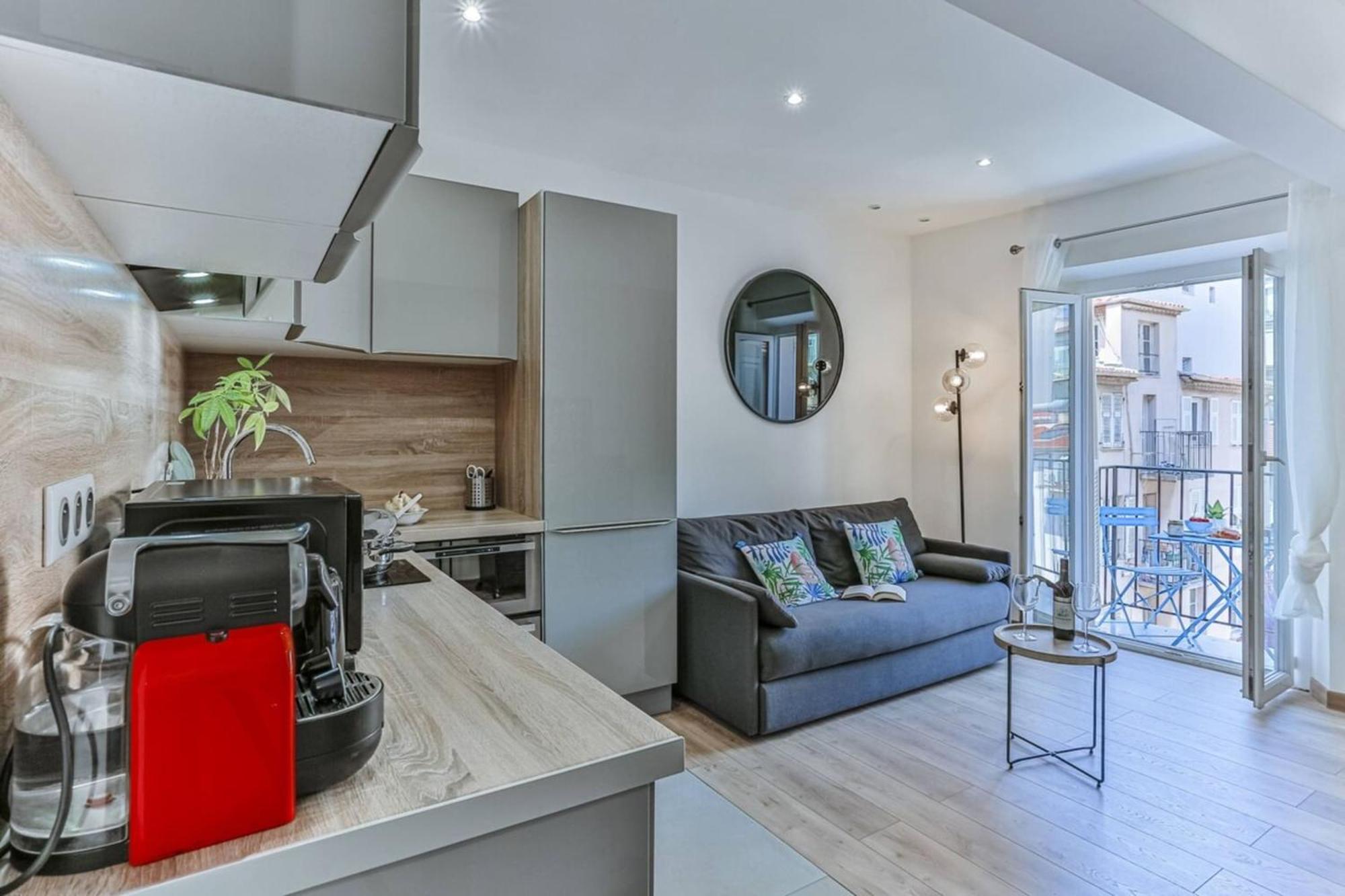 Massena Cours - Terrasse - Zone Pietonne Apartment Nice Bagian luar foto